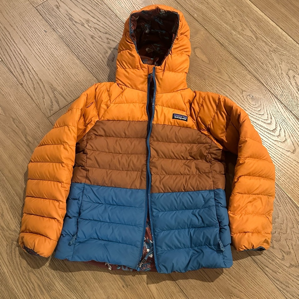 Patagonia Reversible Down Sweater Hoodie